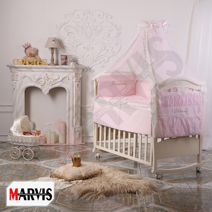Lenjerie 9 piese Princess Roz